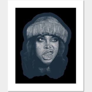 Erykah Badu - BEST SKETCH DESIGN Posters and Art